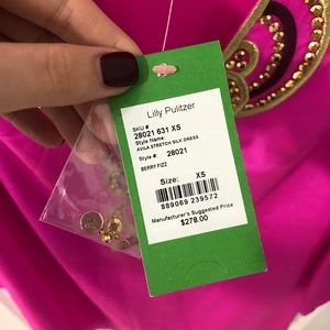 Pink Lily Pulitzer Dress With Tags - Never Worn!!!
